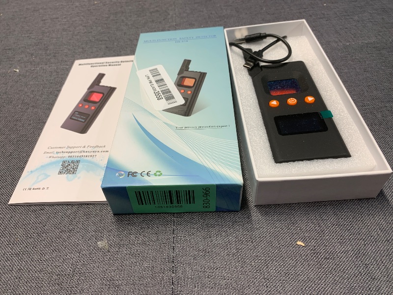 Photo 1 of KEULGOUL Hidden Camera Detector Camera Finder Bug Detector, Tracker Detector Bug Sweeper for Privacy Protection for Car Hotels Office Home Travel