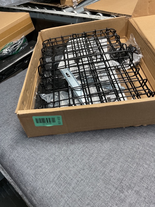 Photo 1 of Zacro Bike Basket Front/Rear, Folding Bicycle Basket with Removable Liner Bag, Large Quick Release Design Metal Ebike Basket for Adult Women/Men Carrying Dogs, Pets, Fruit & Grocery