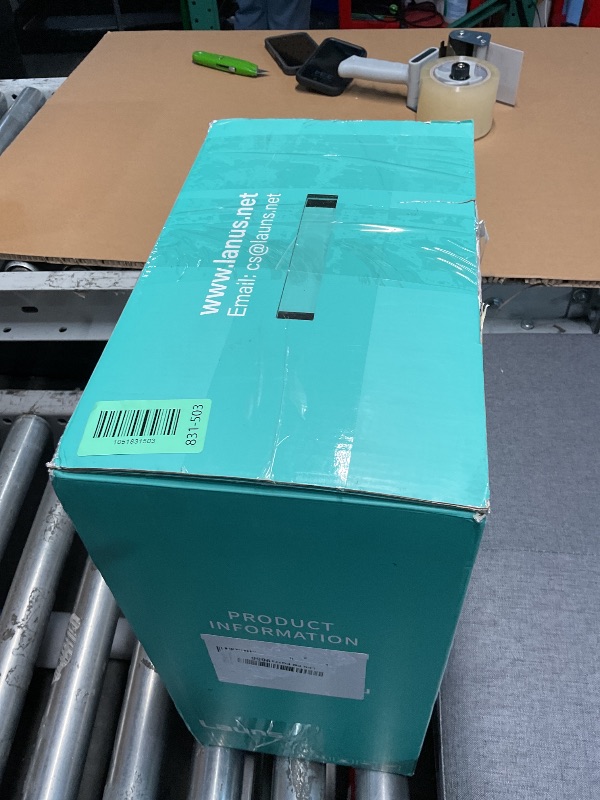 Photo 1 of (2025 Upgrade) Launs S1 Cordless Robotic Pool Cleaner, Dual Motors & Suction Ports Automatic Pool Vacuum Robot Lasts up to 90 Min, Self-Parking Ideal for Above Ground Pools (New)