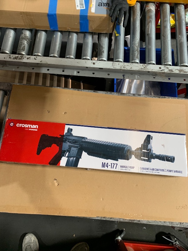 Photo 1 of (missing pieces)(see images) Crosman M4-177, Black, Bolt Action, Tactical Air Rifle