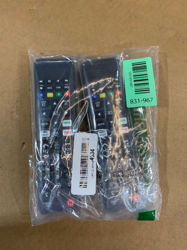 Photo 1 of ?Pack of 2? New Universal Remote for All Samsung TV Remote, Replacement Compatible for All Samsung Smart TV, LED, LCD, HDTV, 3D, Series TV