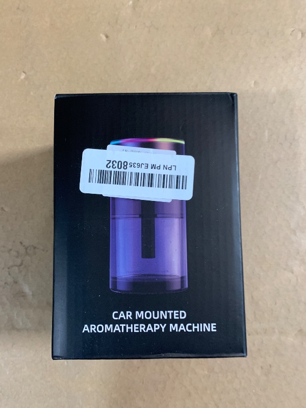 Photo 1 of ***TESTED FOR POWER ONLY***Smart Car Air Freshener Diffuser Voice Control with Starry Projection Light,3 Adjustable Modes Intelligent Aromatherapy for Essential Oil,Smart Auto On/Off,50ml Perfume*2 (Voice Edition)