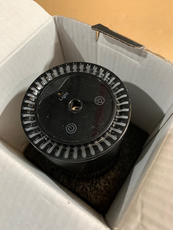 Photo 1 of ***TESTED FOR POWER ONLY***Smart Car Air Freshener Diffuser Voice Control with Starry Projection Light,3 Adjustable Modes Intelligent Aromatherapy for Essential Oil,Smart Auto On/Off,50ml Perfume*2 (Voice Edition)