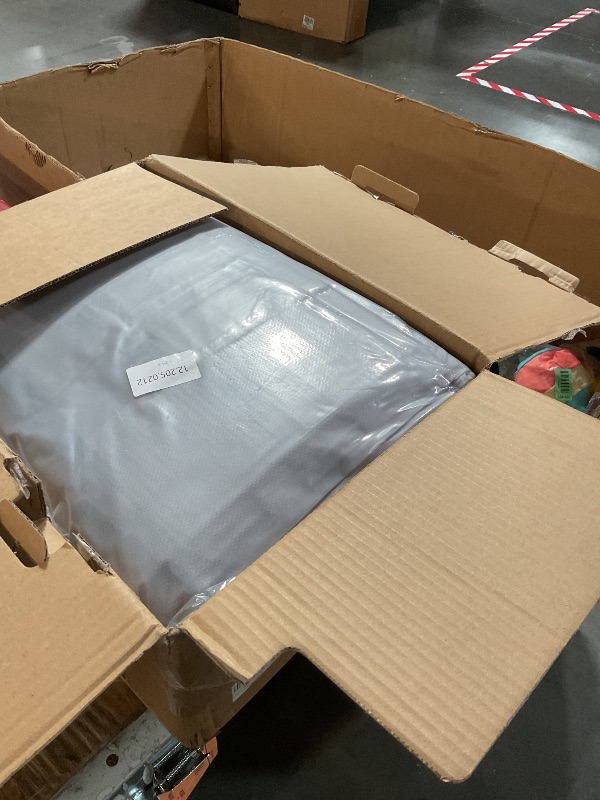 Photo 1 of *** FOR PARTS**** Fshibila 74" ×50" Large Baby Playpen, Baby Playard for Babies and Toddlers, Baby Fence Play Pens for Indoor & Outdoor, Sturdy Safety Play Yard with Soft Breathable Mesh, Anti-Fall, Grey