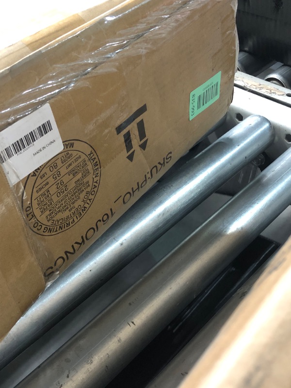 Photo 1 of ***(USED/ UNKNOWN IF MISSING PARTS)***IDEALHOUSE Natural Rattan 6 Drawer Dresser for Bedroom, Modern Chest of Drawers with Gold Legs and Gold Handles, Wide Double Dresser with Large Tabletop and Anti-Tipping Design for Bedroom Living Room