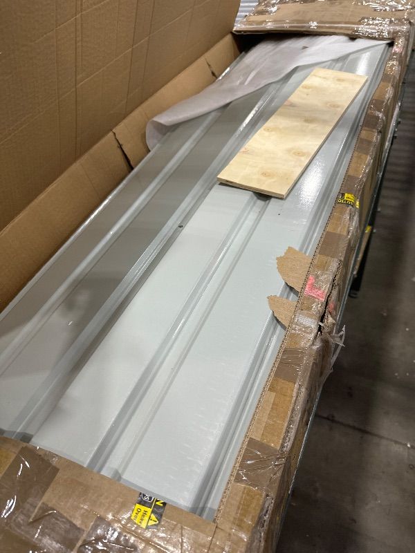 Photo 1 of *** PARTIAL SET, PARTS ONLY *** Large Metal Storage Sheds, 10x10 FT Outdoor Storage Shed with Updated Frame Structure, Lockable Doors and Air Vents, Metal Garden Tool Shed for Garden,Backyard,Patio,Lawn, Gray