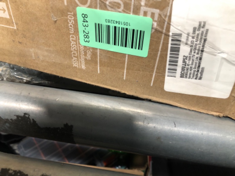 Photo 1 of ***(MAJOR SCRATCHES/ SEE NOTES FOR DETAILS)***Samsung 42-Inch Class OLED 4K S90D Series HDR Smart TV w/Dolby Atmos, Object Tracking Sound Lite, Motion Xcelerator, Real Depth Enhancer, 4K AI Upscaling, Alexa Built-in (QN42S90D, 2024 Model)