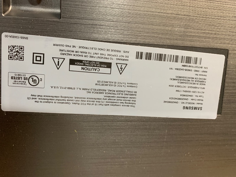 Photo 1 of ***(MAJOR SCRATCHES/ SEE NOTES FOR DETAILS)***Samsung 42-Inch Class OLED 4K S90D Series HDR Smart TV w/Dolby Atmos, Object Tracking Sound Lite, Motion Xcelerator, Real Depth Enhancer, 4K AI Upscaling, Alexa Built-in (QN42S90D, 2024 Model)