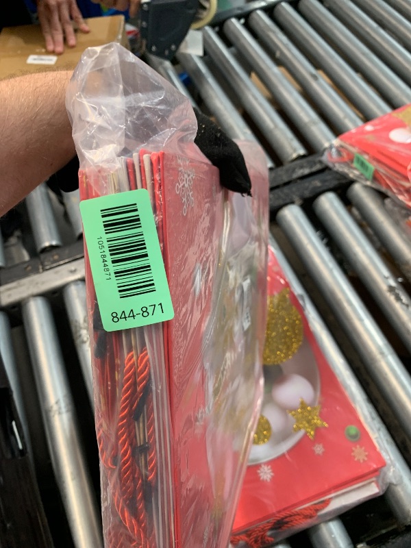 Photo 1 of 
Jactales Small Red Velvet Drawstring Christmas Gift Bags – 12 PCS 4x6 Inches Mini Xmas Present Pouch with Gold Foil Christmas Tree and Snowflake Design –...