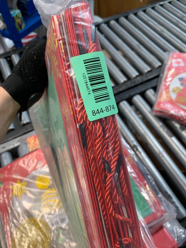 Photo 1 of 
Jactales Small Red Velvet Drawstring Christmas Gift Bags – 12 PCS 4x6 Inches Mini Xmas Present Pouch with Gold Foil Christmas Tree and Snowflake Design –...