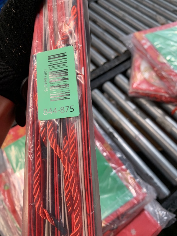 Photo 1 of 
Jactales Small Red Velvet Drawstring Christmas Gift Bags – 12 PCS 4x6 Inches Mini Xmas Present Pouch with Gold Foil Christmas Tree and Snowflake Design –...