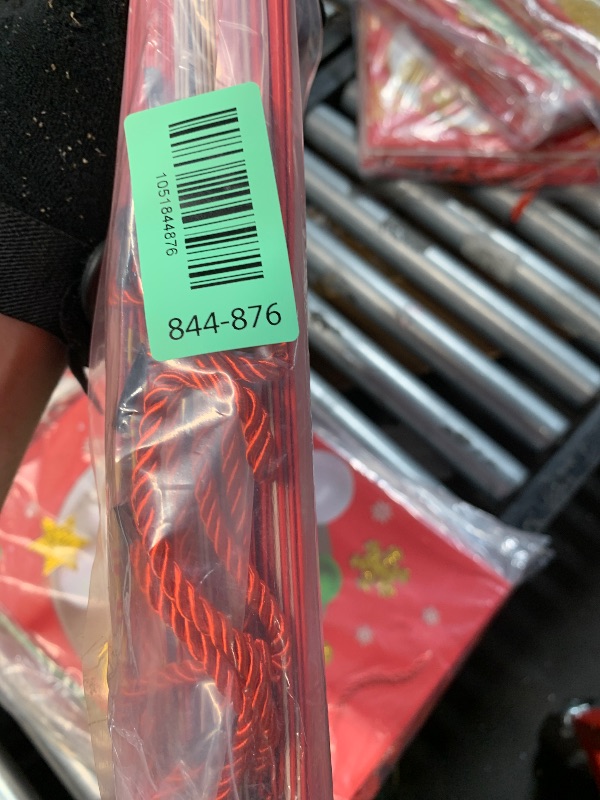 Photo 1 of 
Jactales Small Red Velvet Drawstring Christmas Gift Bags – 12 PCS 4x6 Inches Mini Xmas Present Pouch with Gold Foil Christmas Tree and Snowflake Design –...