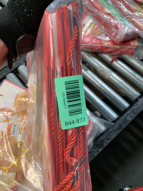 Photo 1 of 
Jactales Small Red Velvet Drawstring Christmas Gift Bags – 12 PCS 4x6 Inches Mini Xmas Present Pouch with Gold Foil Christmas Tree and Snowflake Design –...