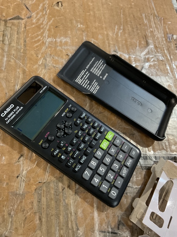 Photo 1 of Casio fx-300ES Plus 2nd Edition – Standard Scientific Calculator | 262 Functions, Natural Textbook Display? | Ideal for Middle School, High School Math, Statistics & Algebra | Black