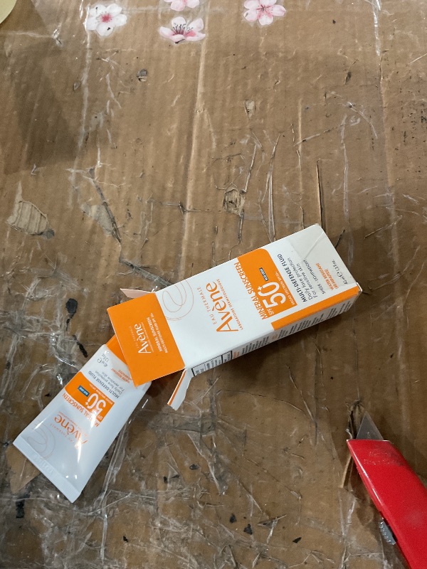 Photo 1 of Avène Mineral Sunscreen Multi-Defense Fluid SPF 50+, Clean Formula Sunscreen for Sensitive Skin, Sheer, Water Resistant, Non-Whitening, Antioxidant Protection, 1.3 Fl Oz