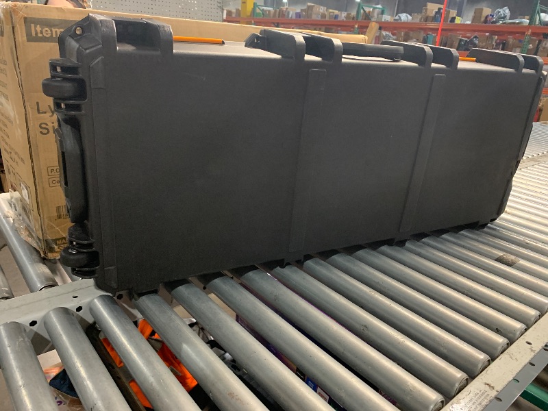 Photo 1 of ***(MAJOR DAMAGE/ SEE NOTES)***Pelican Vault V730 Long Case with Foam (Black)