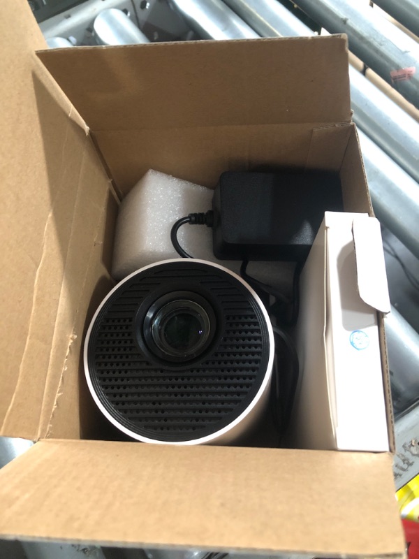 Photo 1 of ?Electric Focus?Projector 4K Support, Mini Projector with Wifi6 and Bluetooth, HY300pro Upgrade Enhanced Version Smart Proyector, 5w Speaker, Electric Focus, Auto Keystone Correction 35"-130" Screen