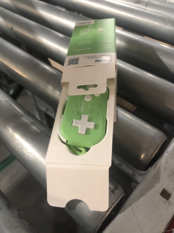 Photo 1 of 8Bitdo Micro Bluetooth Gamepad Pocket-sized Mini Controller for Switch, Android, and Raspberry Pi, Supports Keyboard Mode (Green)