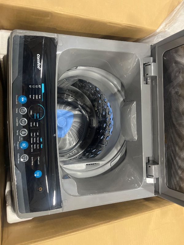 Photo 1 of ***FACTORY SEALED***Comfee 1.6-cu ft High Efficiency Portable Impeller Top-Load Washer (Grey)