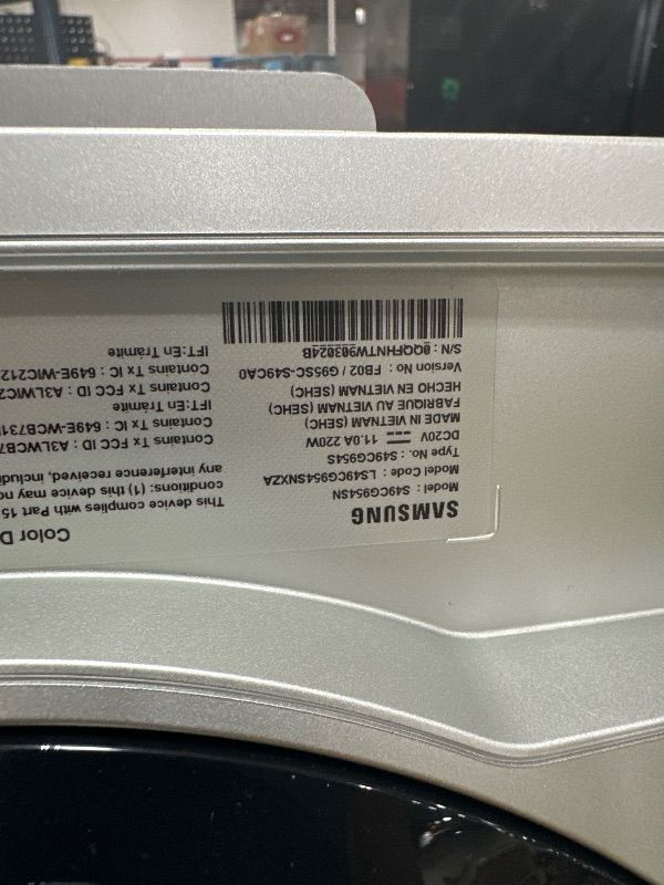 Photo 1 of (MONITOR FLICKERS ON AND OFF)Samsung 49" Odyssey OLED (G93SC) Series Curved Gaming Monitor w QD-OLED