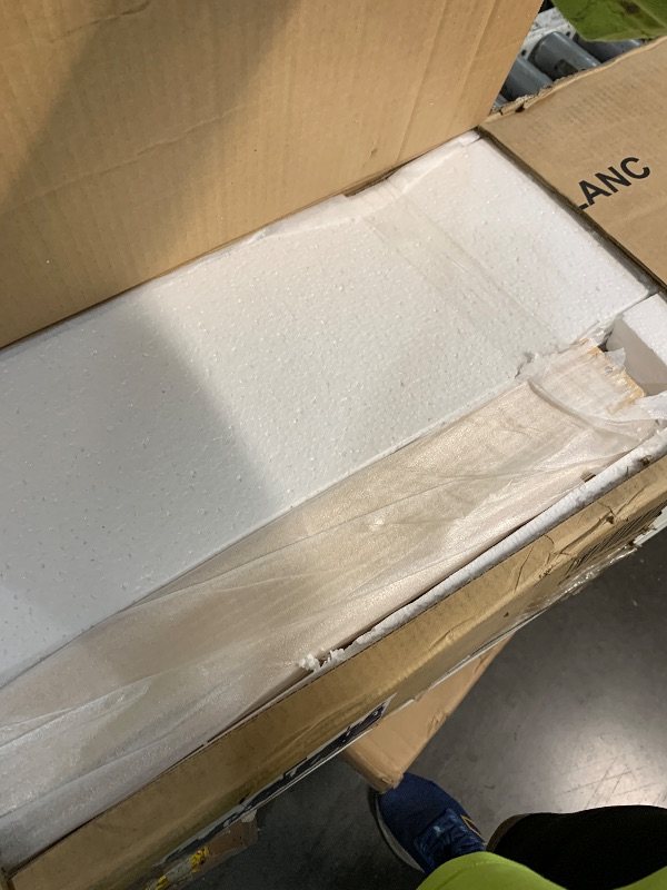 Photo 1 of (incomplete)(missing manual/hardware) YOPTO Full Size Murphy Bed Cabinet with Lockers and Wardrobes,Folding Wall Bed Chest W/Drawers & Solid Frame