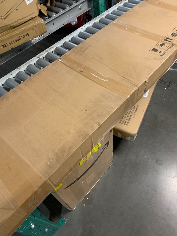 Photo 1 of *** ONLY 1***      SMARTSTANDARD 48" x 80" Bifold Closet Doors, 1-Panel Paintable White Primed Bi-fold Door, Interior Door with Hardware Kits, 46 4/5"*78 2/5" Two Sides Molded Design, Pre-drilled Doors