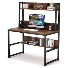 Photo 1 of
Computer Desk, Home Office Desk with Hutch and Shelves