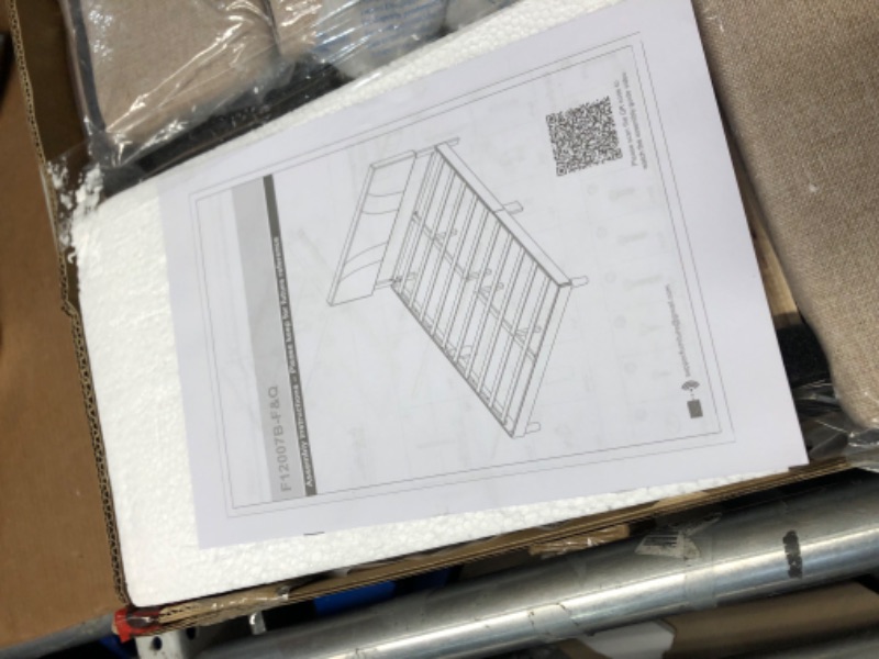 Photo 1 of ***MISSING PARTS***
Avenco Queen Bed Frame, Upholstered Platform Bed Frame with Adjustable Headboard, Wood Slat Support, Easy Assembly, No Box Spring Needed, Beige