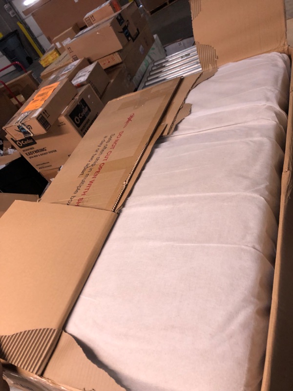 Photo 2 of Merax Chenille Convertible Sleeper Chair with Pillow & Adjustable Backrest, Adult 3 in 1 Lounger Sofa Turns Into Chaise Lounge Recliner Single Bed for Living Room Balcony Bedroom Office, Beige