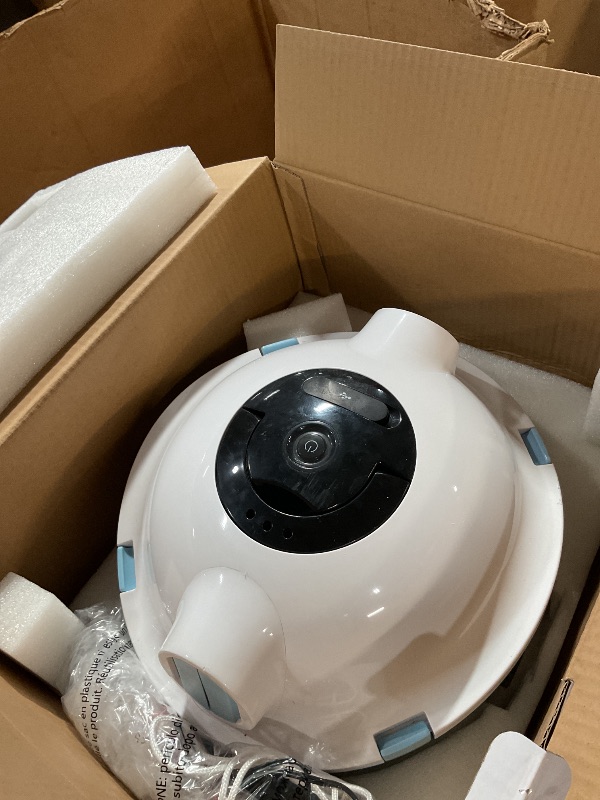 Photo 1 of * PARTS ONLY ***OUCAXIA Y10 Cordless Robotic Pool Cleaner Automatic Vacuum - 90 Mins Runtime, Powerful Suction, Self-Parking, Lightweight for Above/Inground Pools Up to 65ft/1100 Sq.Ft (Snow)