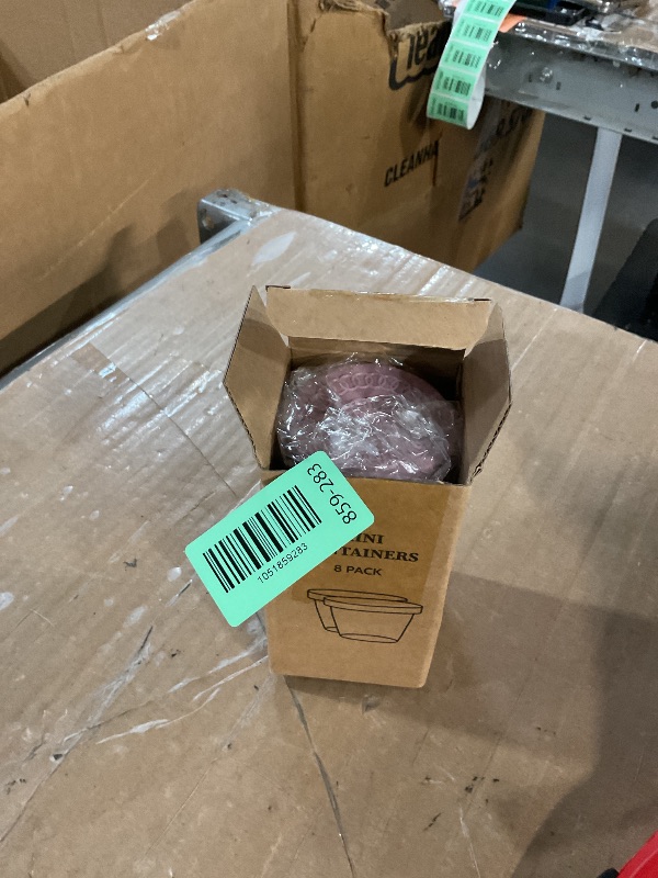 Photo 1 of [8 Pack] Salad Dressing Container To Go, 2.4oz Small Condiment Containers with Leakproof Silicone Lids, Reusable Stainless Steel Sauce Cups for Lunch Bento Box, Picnic and Travel