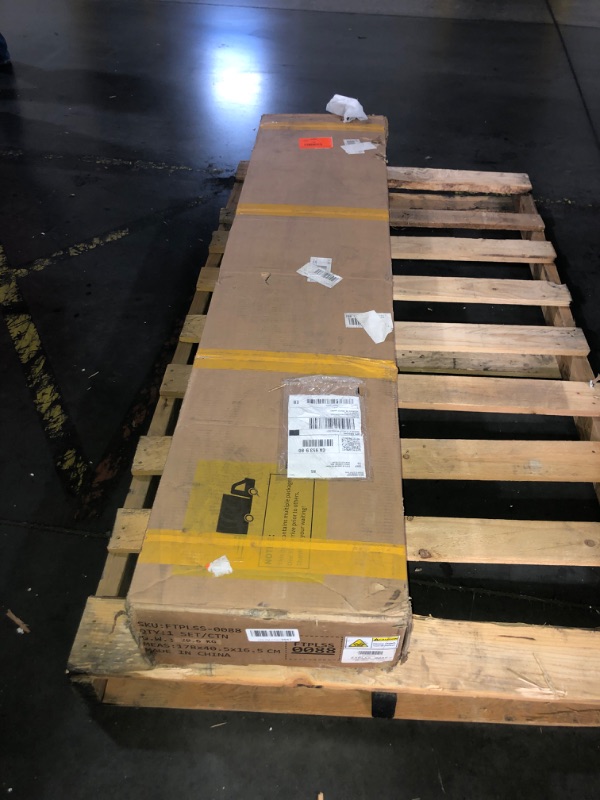 Photo 1 of ***PARTIAL SET***(FOR PARTS ONLY)
DWVO 6x4.4 FT Resin Storage Shed with Fence-Style and Side Windows, Blue-Gray