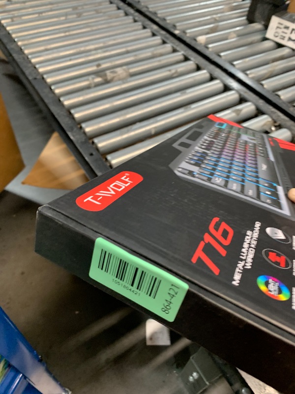 Photo 1 of ***FACTORY SEALED***JMNGSHU Gaming Keyboard, Upgraded Wired Mechanical with Silent Switch, IP57 Water-Resistant, RGB Backlit, Double-Shot ABS Keycaps, USB Wired for PC Gamers, Ultra-Sensitive & Quiet Response