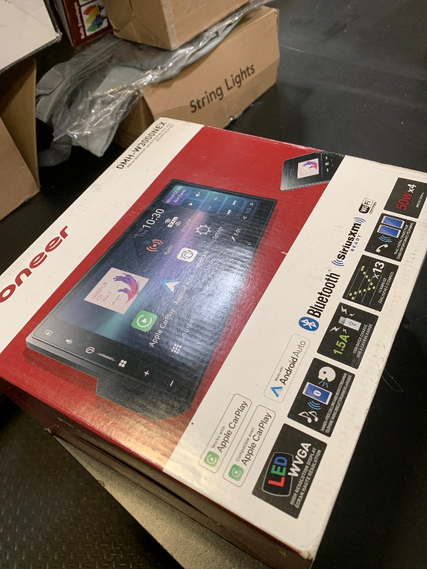 Photo 1 of Pioneer DMH-W3000NEX 6.8" Double Din Multimedia Digital Media Receiver, Wireless Apple CarPlay and Android Auto, Bluetooth, Backup Camera Compatible, Touchscreen, One Touch Navigation