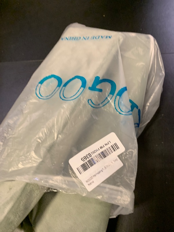 Photo 1 of RIOGOO Pet Heating Pad, Upgraded Electric Dog Cat Heating Pad Indoor Waterproof, Auto Power Off (S 17.5"x 14", Grey)