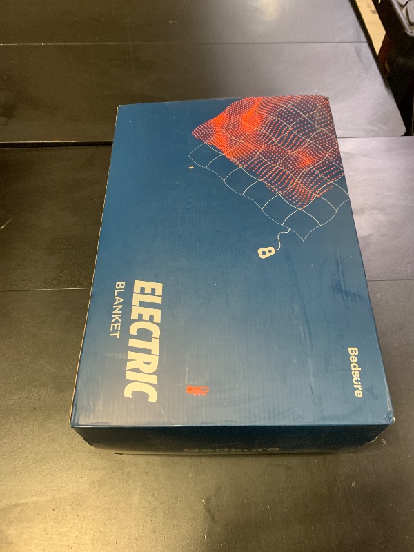 Photo 1 of Bedsure Electric Blanket Twin - Soft Ribbed Flannel Heated Blanket, Heating Blanket with 10 Time Settings, 6 Heat Settings, and 8 hrs Timer Auto Shut Off (62x84 inches, Grey)