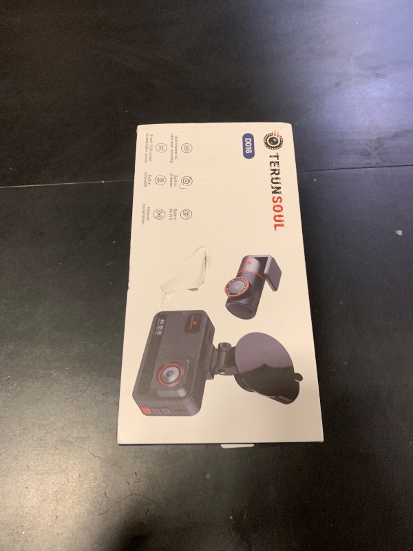 Photo 1 of TERUNSOUl 4K+4K Dash Cam Front and Rear, Free 128GB Card Included, 5.8GHz WiFi Dash Camera for Cars, Built-in GPS, G-Sensor, 170°Wide Angle, 3" IPS Screen, 24H Parking Mode, Support 512GB Max