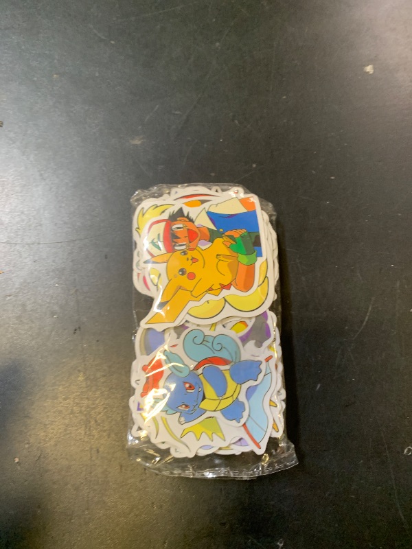 Photo 1 of 100 PCS Cute Anime Stickers for Gifts, Waterproof Sticker for Phone, Laptop, Water Bottles, Hydro Flask, Stickers for Kids, Toddlers, Vinyl..