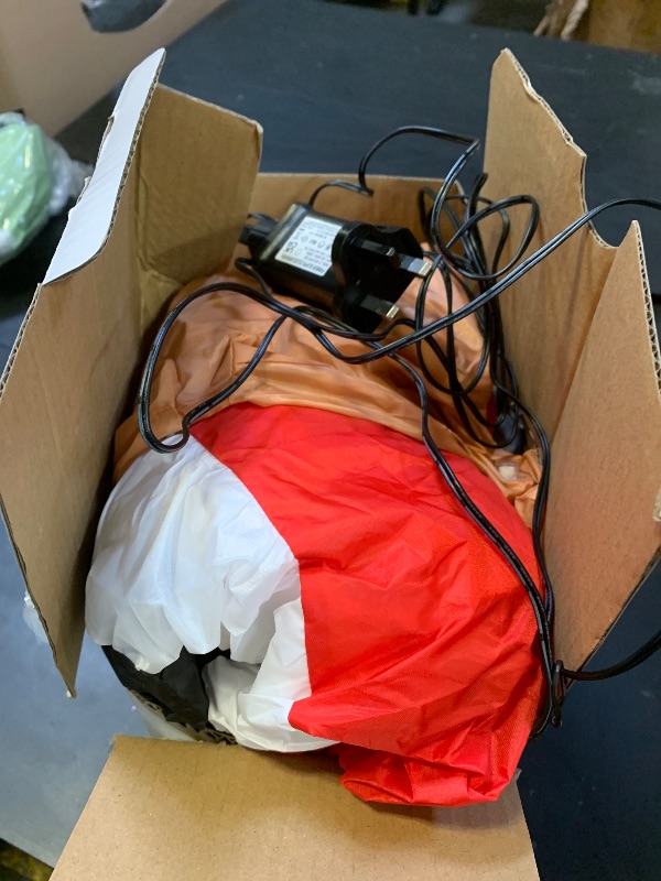 Photo 1 of ?Clearance 6FT Inflatable Christmas Decoration Featuring a Santa Claus Driving a Tractor. Suitable for Christmas Decorations on courtyards and lawns.