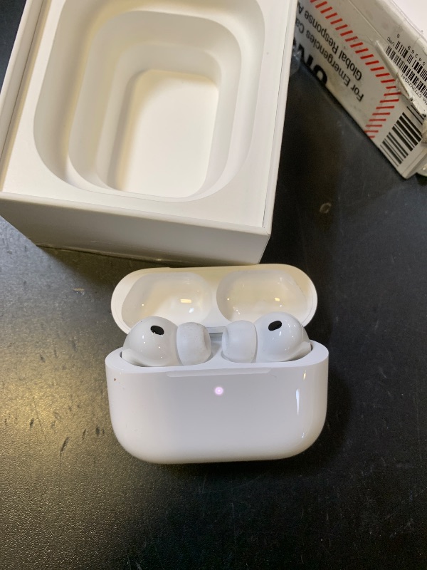 Photo 1 of Apple AirPods Pro 3 Wireless Earbuds, Active Noise Cancellation, Live Translation, Heart Rate Sensing, Hearing Aid Feature, Bluetooth Headphones, Spatial Audio, High-Fidelity Sound, USB-C Charging
