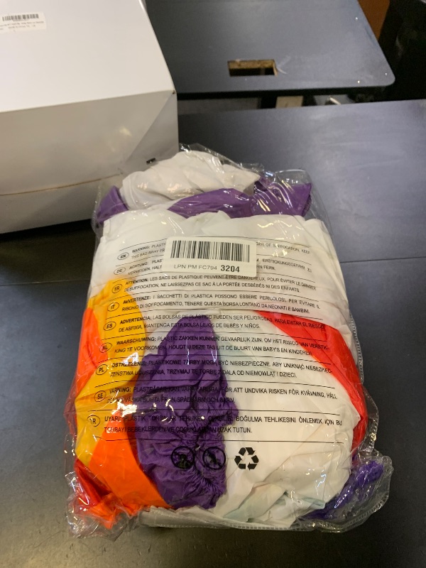 Photo 1 of Spooktacular Creations Halloween Inflatable Costume, Full Body Unicorn Blow Up Costume for Adults Dress Up Holiday Themed Cosplay Parties(White)