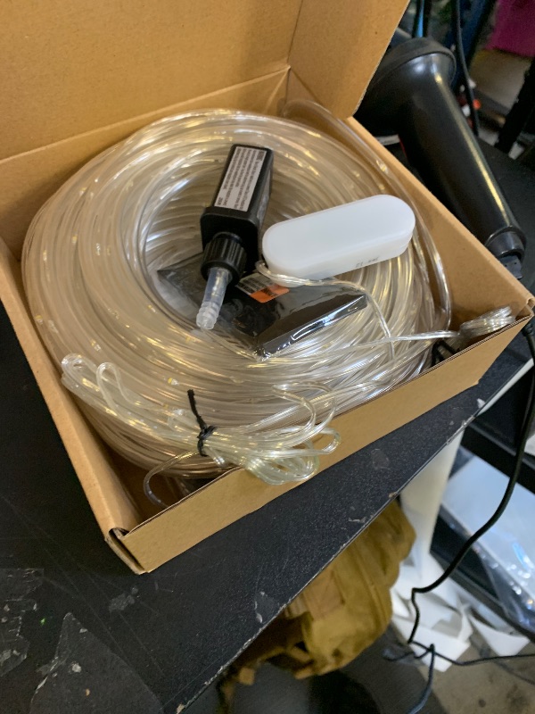 Photo 1 of 100ft Outdoor Rope Light, IP68 Waterproof 25 Color Changing String Lights with 149 Modes, Warm White & RGB LED Multicolor Twinkle Fairy Tube Lights for Indoor & Outside Railing, Balcony, Patio Decor