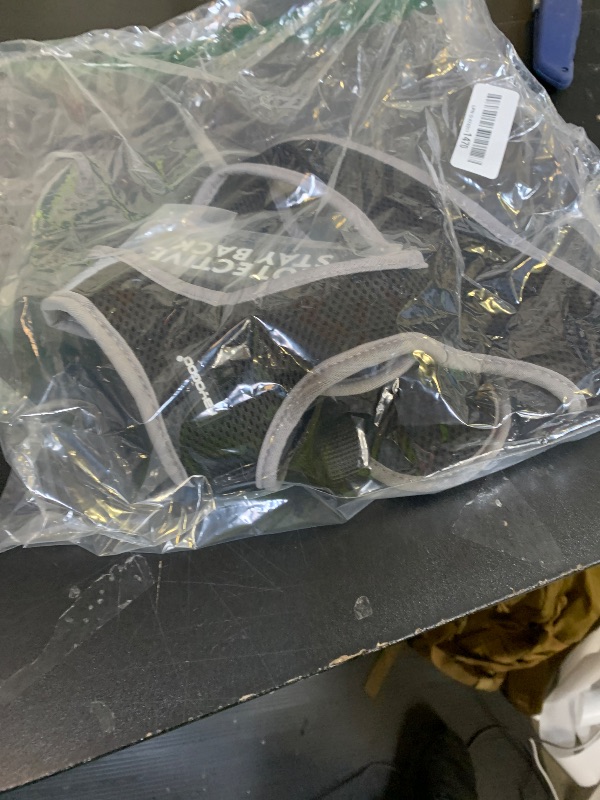 Photo 1 of FAYOGOO Service Dog Vest for Small Breed - Lightweight Dog Harness with 6PCS Removable Patches - Puppy Harness and Leash Set for Walking,Training