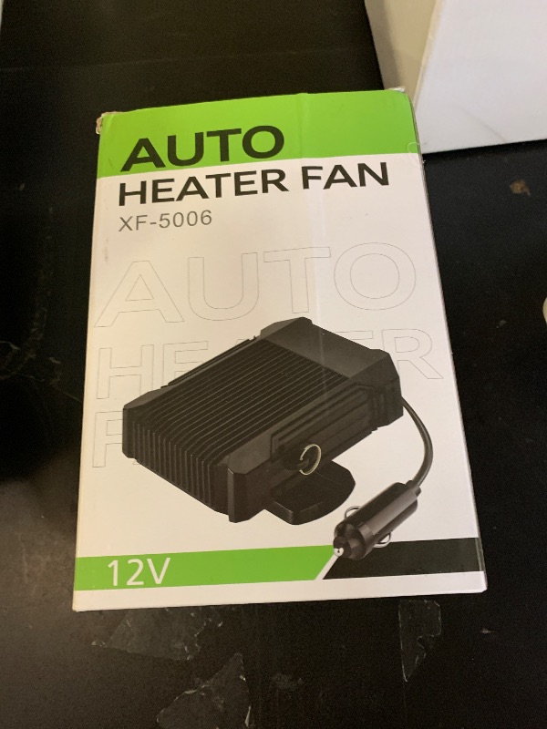 Photo 1 of ?New 2025?Portable Car Heater Fast Demisting Defroster, 12V 150W Automobile Heater Can Heat Rapidly in 60 Seconds with Heating & Cooling & Air Purify, Car Fan Windshield Defroster(Black) (LT-N208)