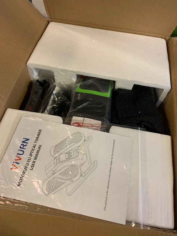 Photo 1 of VIVURN-018 Under Desk Elliptical 12 Speed 5 Modes Mini Motorized Leg Exerciser While Sitting for Seniors As Seen on TV with Non-Slip Mat Quiet & Portable Electric Pedal Exerciser for Home and Office