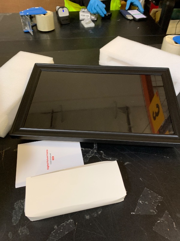 Photo 1 of 64GB 15.6" Frameo Digital Picture Frame WiFi, Large Electronic Photo Frames 1920 x 1080 IPS FHD Touch Screen, Send Photos from Your Phone from Anywhere, Best Gifts for Parents and Grandparents