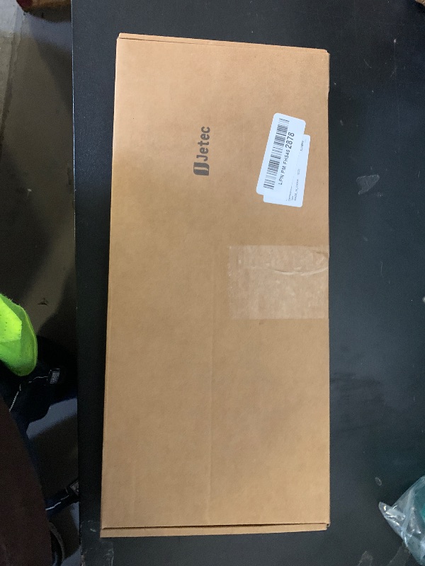 Photo 1 of Jetec 6 Pcs Mini Christmas Tree Small Alpine Trees Tabletop Artificial Pine Christmas Tree with Wooden Base Snow Frost Village Bottle Brush Trees Holiday Season Decoration Centerpiece Displays(Green)