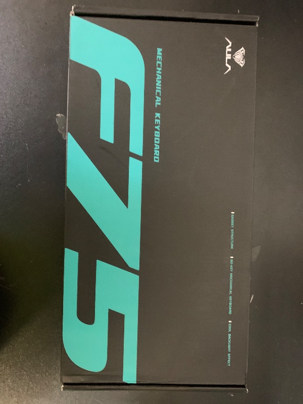 Photo 1 of AULA F75 75% Wireless Mechanical Keyboard, Hot Swappable Creamy Keyboard, Pre-lubed Greywood Switches RGB Backlit Gaming Keyboards, 2.4GHz/Type-C/BT5.0(Salt White Blue)