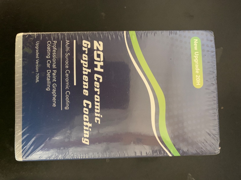 Photo 1 of 20H Advanced Graphene Ceramic Coating for Cars (70ml) - Car Detailing Kit, 10+ Years of Long Lasting Protection, Apply After Car Wash & Paint Correction, Ultra High Gloss