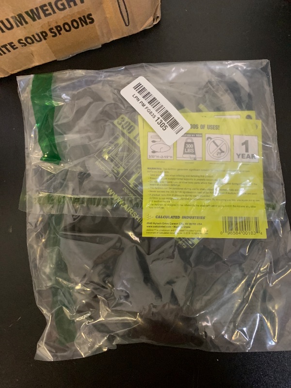 Photo 1 of Calculated Industries #1190 Air Shim Inflatable Pry Bar and Leveling Tool; 300 LB Rating; Contractor-Grade Alignment Pump Wedge, 1 Piece